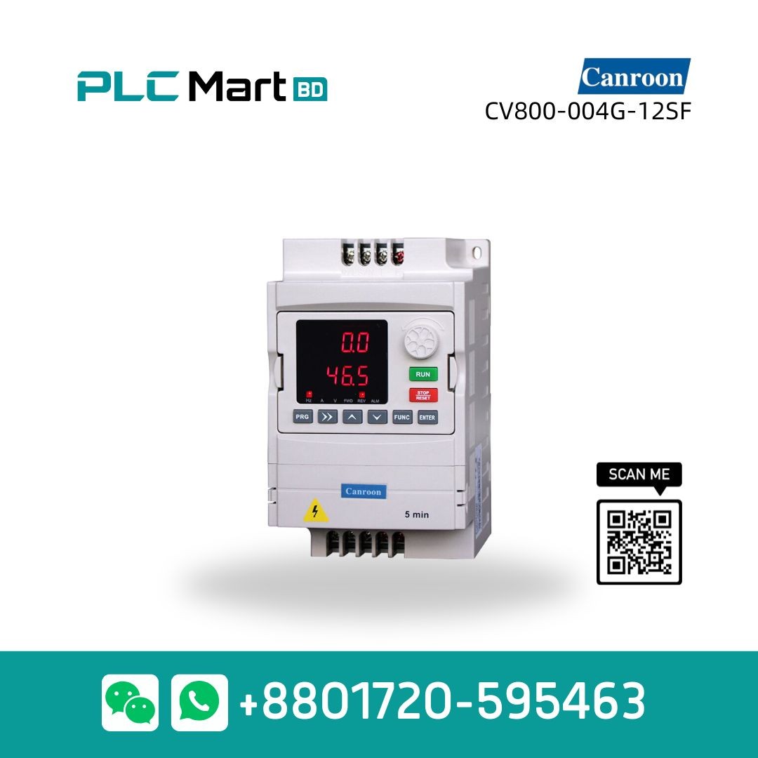 Canroon CV800-004G-12SF CV800 Series 3.7kW Single Phase AC (VFD) Inverter