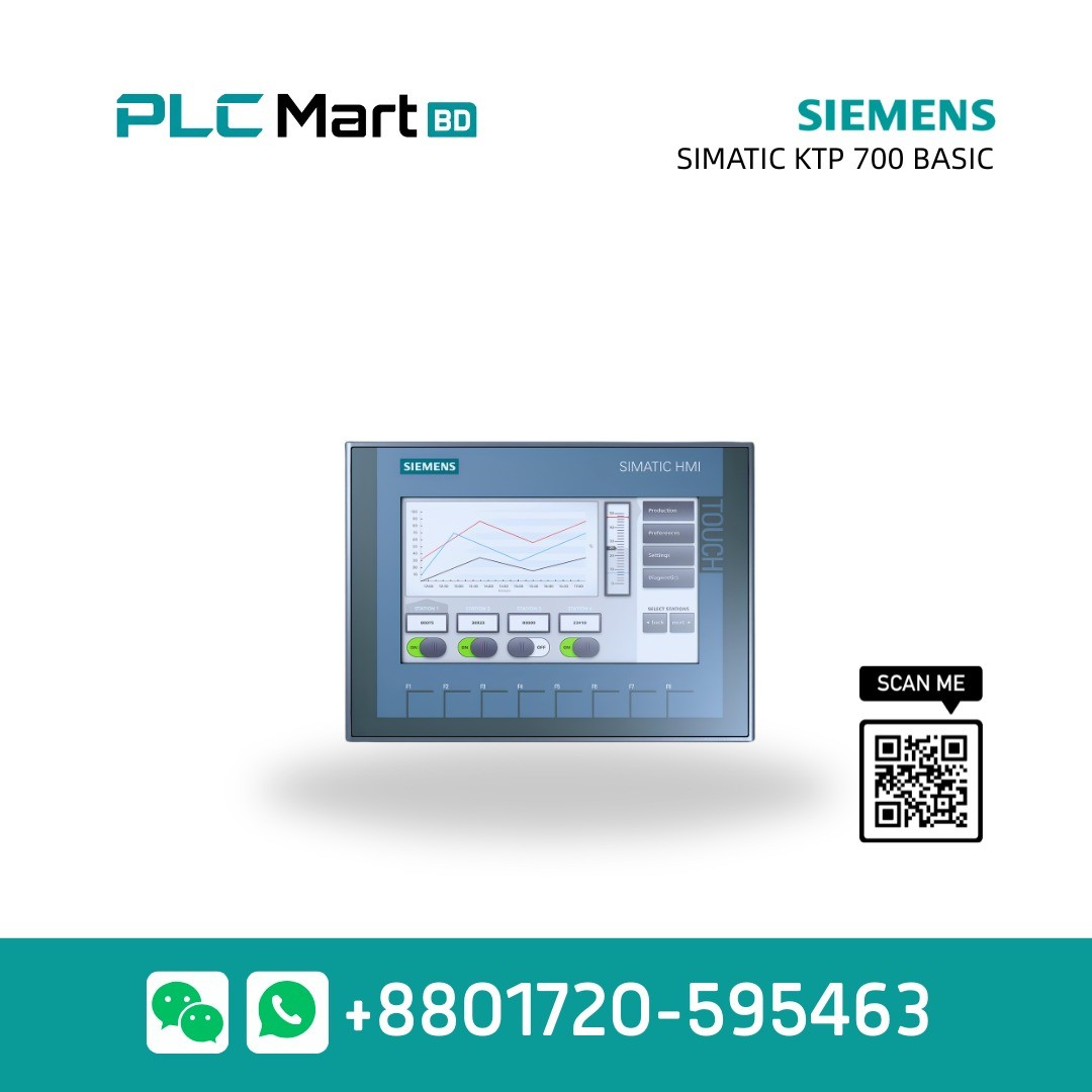 Siemens SIMATIC HMI KTP700 Basic Panel – 6AV2123-2GB03-0AX0