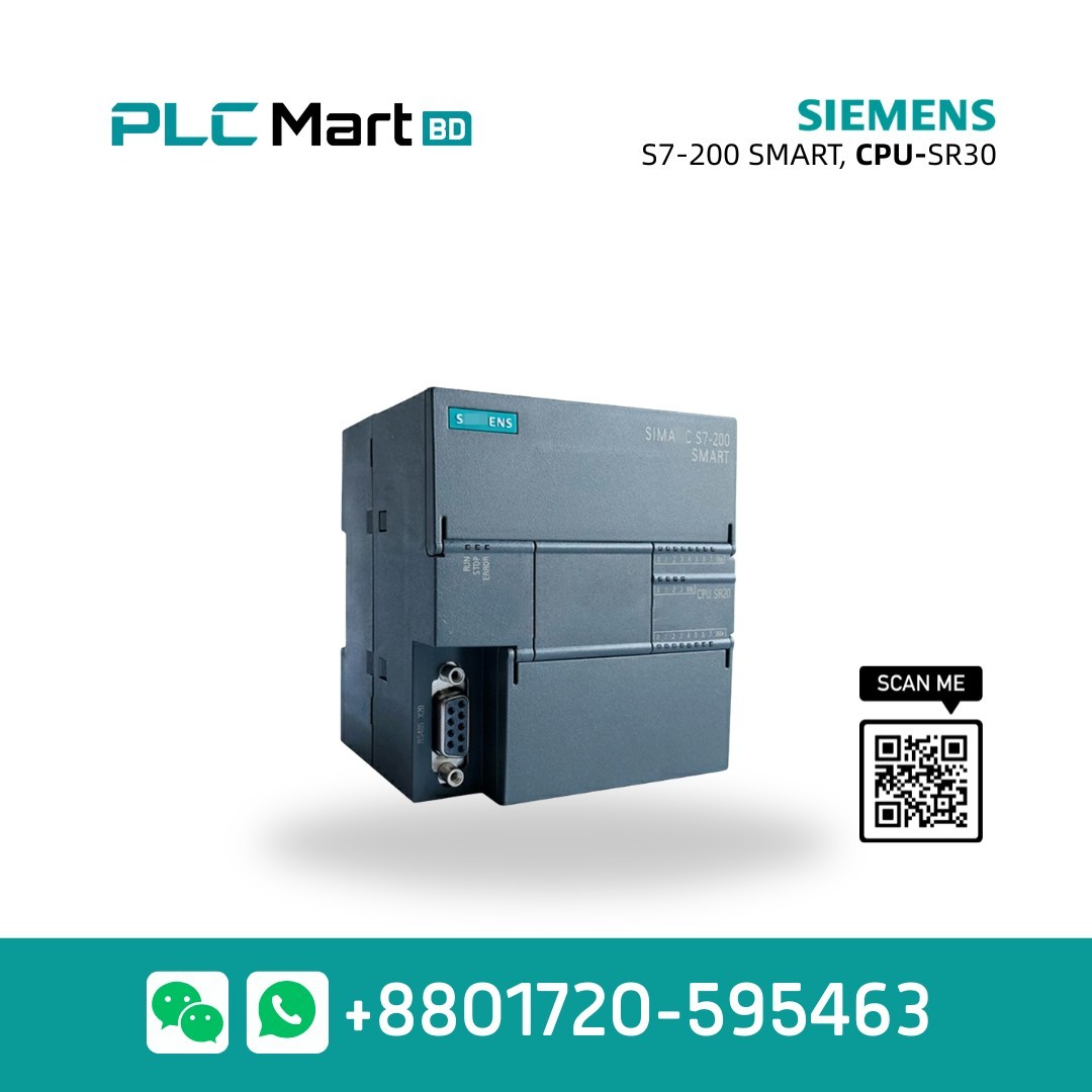 Siemens SIMATIC S7-200 SMART CPU SR30 AC/DC/Relay – 6ES7288-1SR30-0AA1