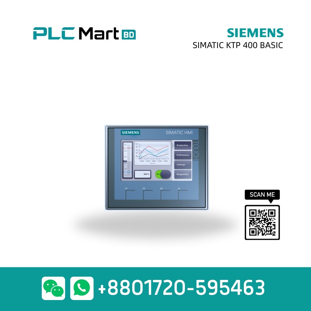 Siemens SIMATIC HMI KTP400 Basic Panel – 6AV2123-2DB03-0AX0